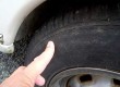 Inspect your car tyres for damage this winter